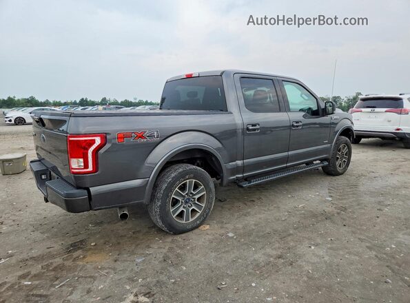 1FTEW1EP6GFB65445 2016 FORD F150 Gray უკანა მარჯვენა