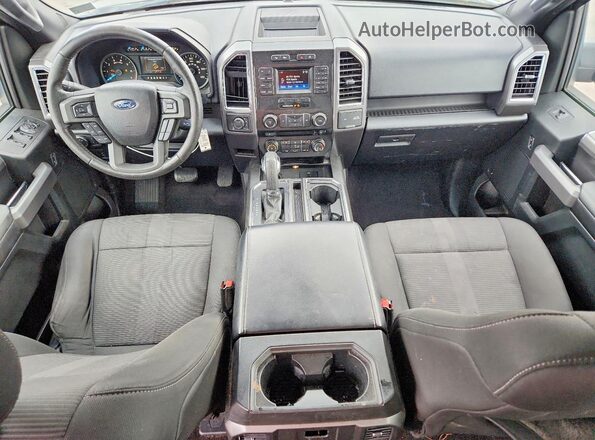 1FTEW1EP6GFB65445 2016 FORD F150 Gray წინა პანელის ხედი