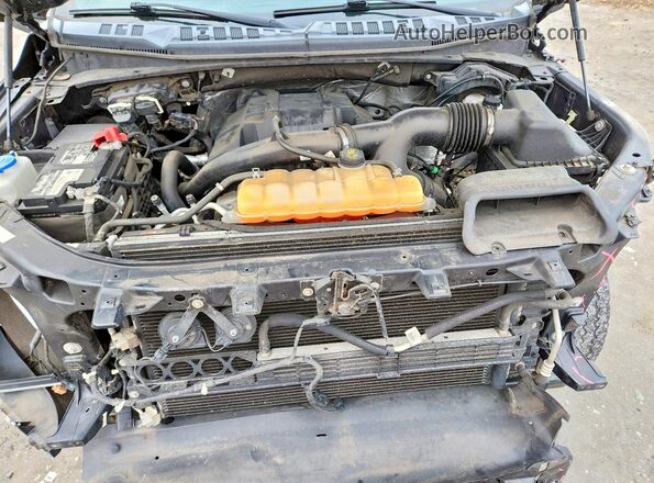 1FTEW1EP6GFB65445 2016 FORD F150 Gray უკანა სალონის ხედი