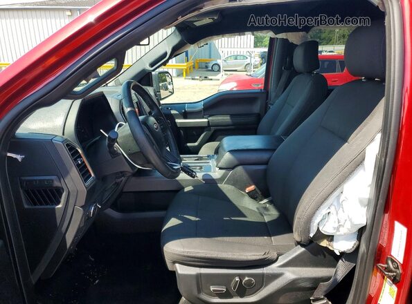 1FTEW1EP6GFD11391 2016 FORD F150 Maroon Вид салону спереду