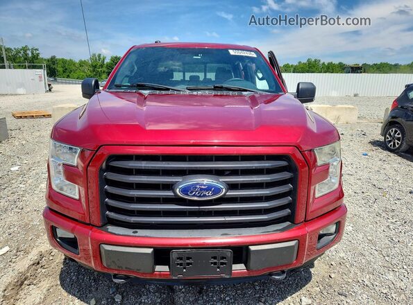 1FTEW1EP6GFD52782 2016 FORD F150 Red Դիմացի տեսք