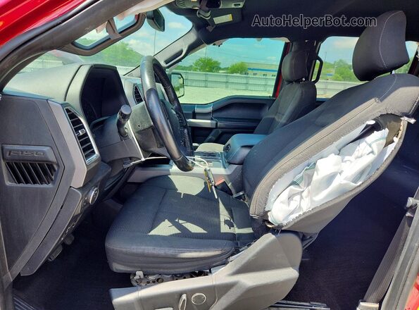1FTEW1EP6GFD52782 2016 FORD F150 Red Սալոնի դիմացի տեսք