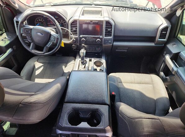 1FTEW1EP6GFD52782 2016 FORD F150 Red Widok deski rozdzielczej