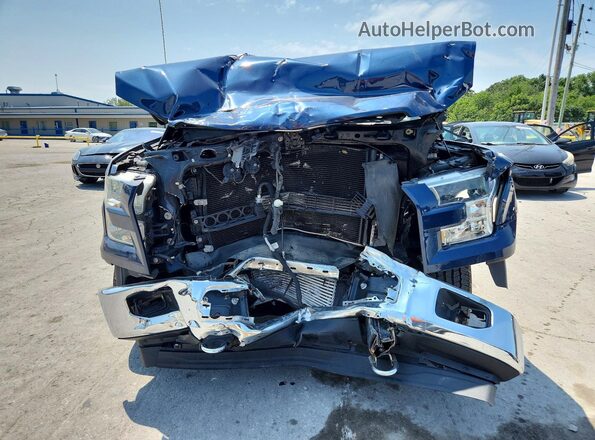 1FTEW1EP6HFB05490 2017 FORD F150 Blue Front view