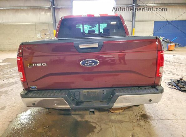 1FTEW1EP6HFB07949 2017 FORD F150 Burgundy Vista trasera