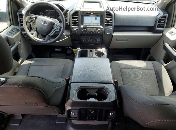 1FTEW1EP6HFB75880 2017 FORD F150 Blue Widok deski rozdzielczej