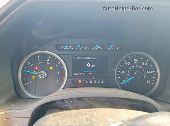 1FTEW1EP6HFC12846 2017 FORD F150 White ხელსაწყოთა პანელის ხედი