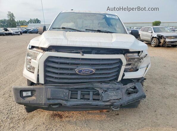 1FTEW1EP6HFC12846 2017 FORD F150 White წინა ხედი