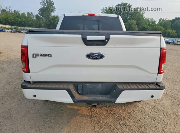 1FTEW1EP6HFC12846 2017 FORD F150 White უკანა ხედი