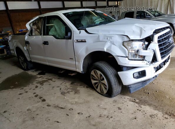 1FTEW1EP6HFC51145 2017 FORD F150 White Przód prawy