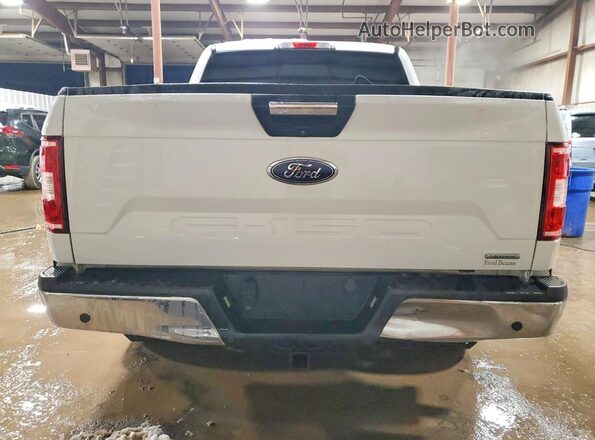 1FTEW1EP6JFA85375 2018 FORD F150 White Հետևի տեսք