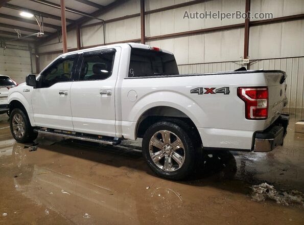 1FTEW1EP6JFA85375 2018 FORD F150 White Հետևի ձախ