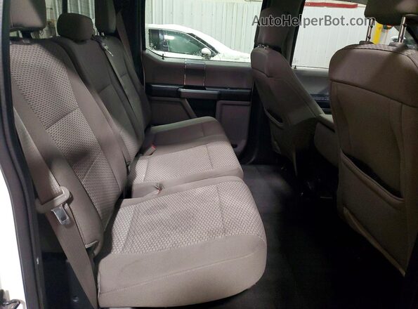 1FTEW1EP6JFA85375 2018 FORD F150 White Հետևի նստատեղերի տեսք