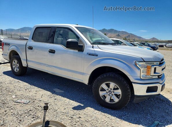 1FTEW1EP6JFD62025 2018 FORD F150 Silver წინა მარჯვენა
