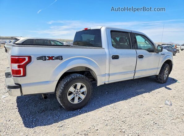 1FTEW1EP6JFD62025 2018 FORD F150 Silver უკანა მარჯვენა