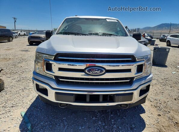 1FTEW1EP6JFD62025 2018 FORD F150 Silver წინა ხედი