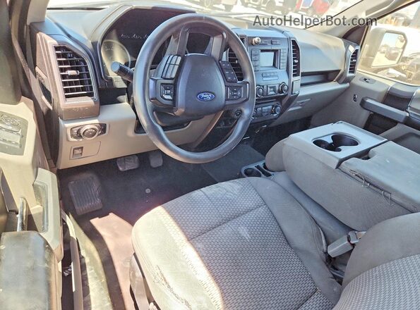 1FTEW1EP6JFD62025 2018 FORD F150 Silver წინა პანელის ხედი