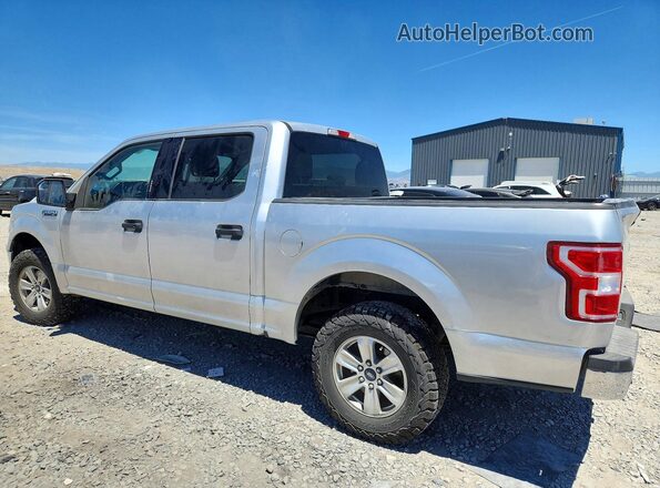 1FTEW1EP6JFD62025 2018 FORD F150 Silver უკანა მარცხენა