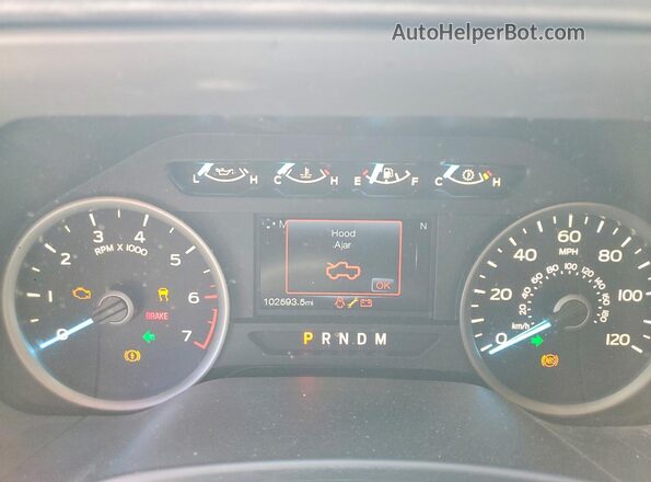 1FTEW1EP6JKC35203 2018 FORD F150 White Սարքավորումների վահանակի տեսք