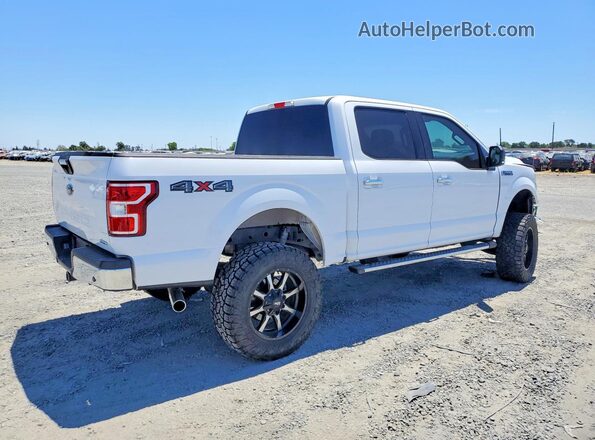 1FTEW1EP6JKC35203 2018 FORD F150 White Հետևի աջ