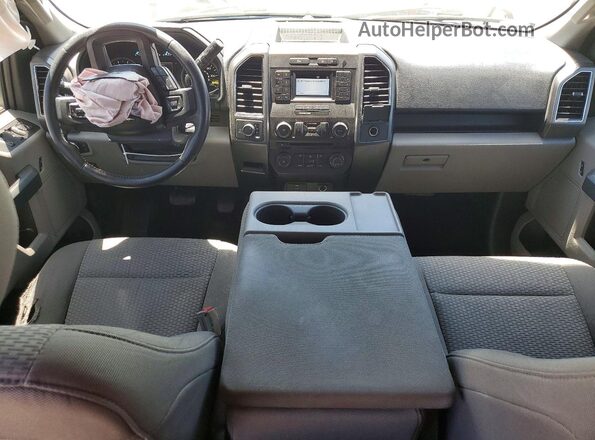 1FTEW1EP6JKC35203 2018 FORD F150 White Առջևի վահանակի տեսք