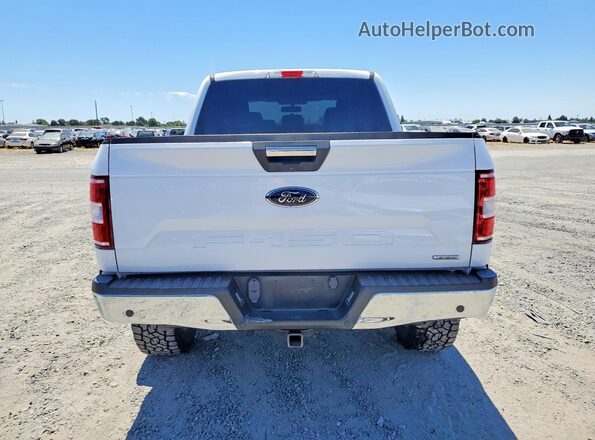 1FTEW1EP6JKC35203 2018 FORD F150 White Հետևի տեսք