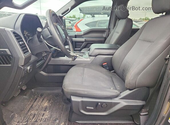 1FTEW1EP6KFA09592 2019 FORD F150 Gray Vista interior delantera