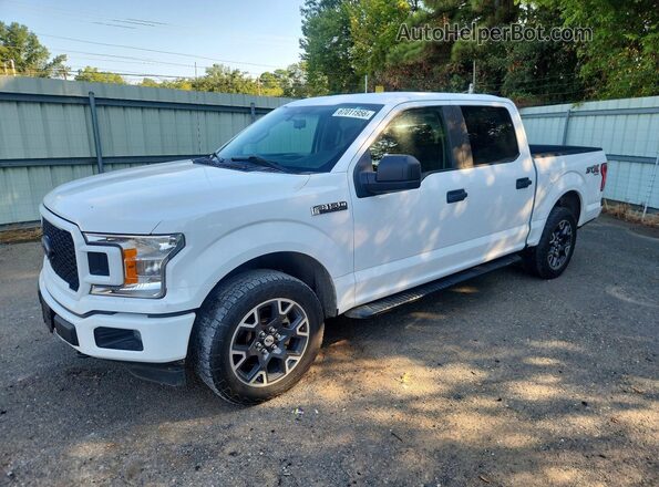 1FTEW1EP6KKC10416 2019 FORD F150 White Задня ліва чверть