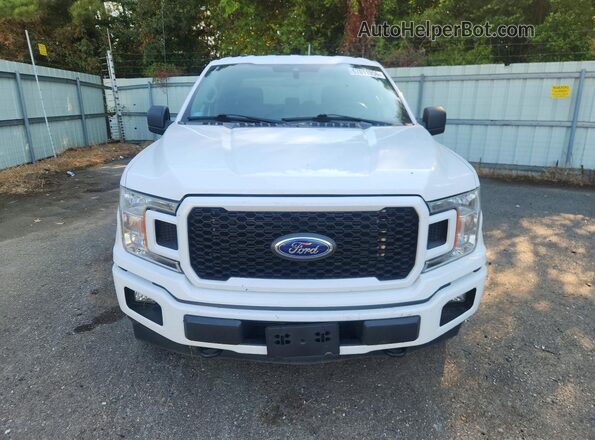 1FTEW1EP6KKC10416 2019 FORD F150 White Вид задніх сидінь