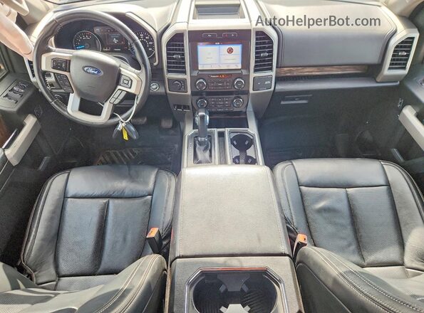 1FTEW1EP6KKC46770 2019 FORD F150 White წინა პანელის ხედი