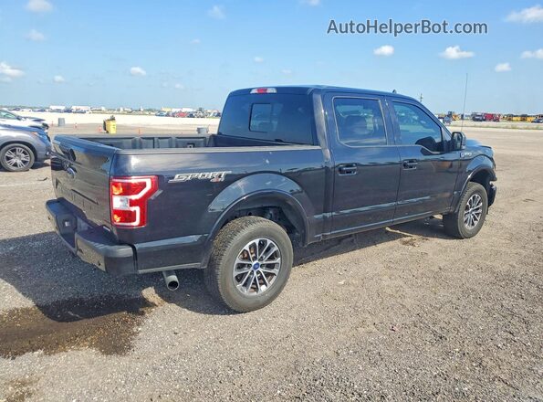 1FTEW1EP6LFA78848 2020 FORD F150 Black უკანა მარჯვენა