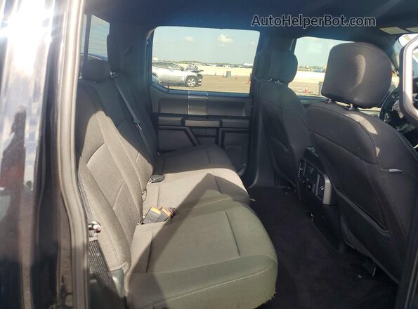 1FTEW1EP6LFA78848 2020 FORD F150 Black უკანა სავარძლების ხედი