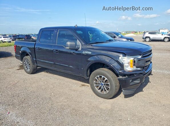 1FTEW1EP6LFA78848 2020 FORD F150 Black წინა მარჯვენა