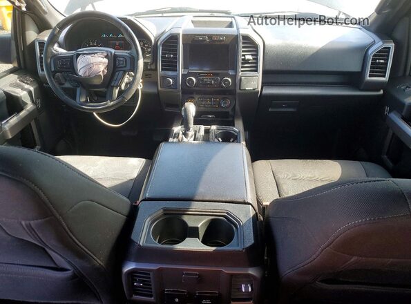 1FTEW1EP6LFA78848 2020 FORD F150 Black წინა პანელის ხედი