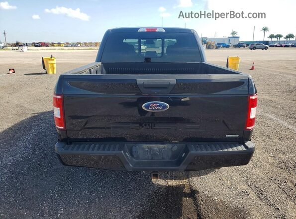 1FTEW1EP6LFA78848 2020 FORD F150 Black უკანა ხედი