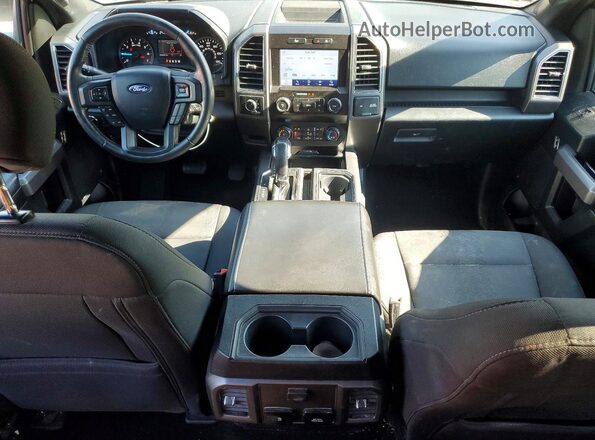 1FTEW1EP6LFB81316 2020 FORD F150 Gray Vista del salpicadero