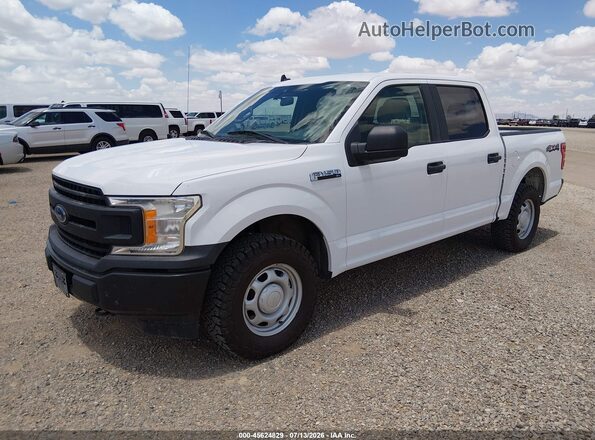 1FTEW1EP6LKE81851 2020 FORD F150 White Vista tres cuartos delantera izquierda