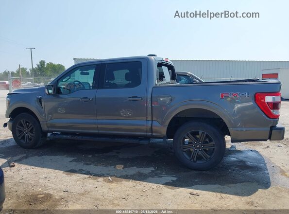 1FTEW1EP6MFD02430 2021 FORD F150 Gray სალონის 360-გრადუსიანი ხედი