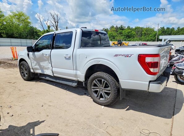 1FTEW1EP6NKD15820 2022 FORD F150 White Задня ліва чверть
