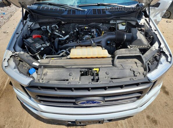1FTEW1EP6NKD15820 2022 FORD F150 White Вид задньої частини салону