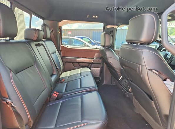 1FTEW1EP6NKD15820 2022 FORD F150 White Вид задніх сидінь