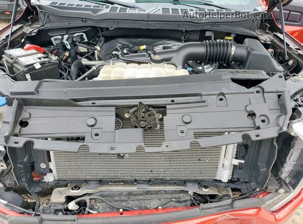 1FTEW1EP6PKE57636 2023 FORD F150 Оранжевый Вид задней части салона