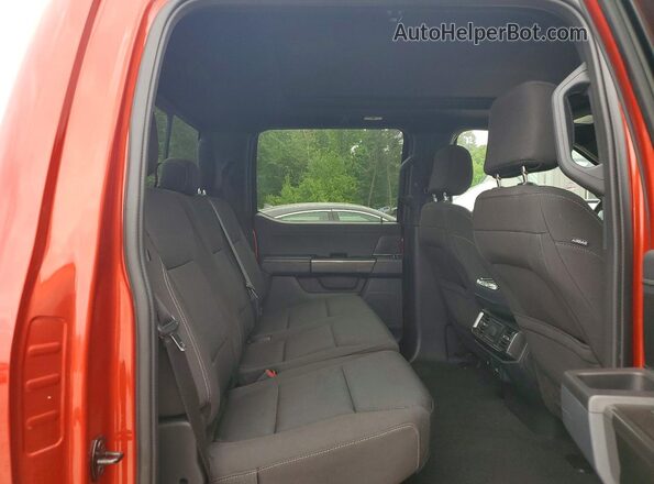 1FTEW1EP6PKE57636 2023 FORD F150 Оранжевый Вид задних сидений