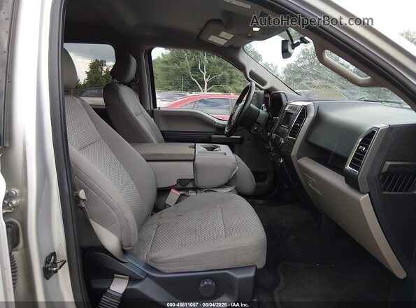 1FTEW1EP7GFC26348 2016 FORD F150 Silver Vista interior delantera