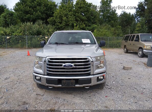 1FTEW1EP7GFC26348 2016 FORD F150 Silver Vista del cuadro de instrumentos