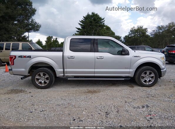 1FTEW1EP7GFC26348 2016 FORD F150 Silver Vista interior trasera