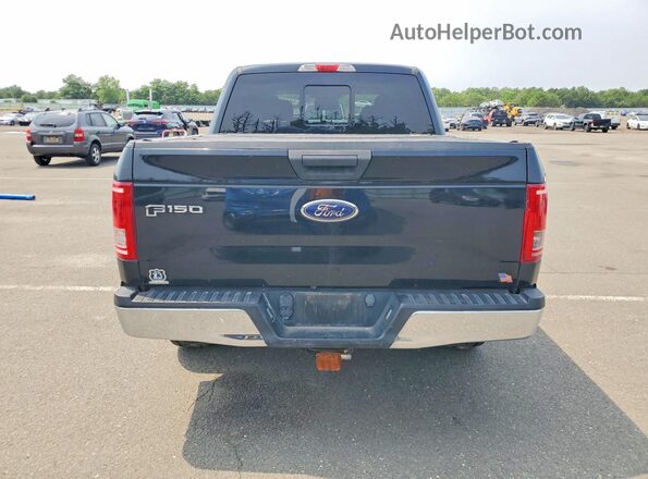1FTEW1EP7GFD47039 2016 FORD F150 Black Հետևի տեսք