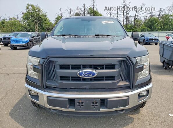 1FTEW1EP7GFD47039 2016 FORD F150 Black Դիմացի տեսք
