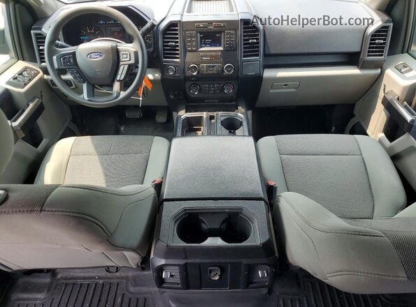 1FTEW1EP7GFD47039 2016 FORD F150 Black Առջևի վահանակի տեսք