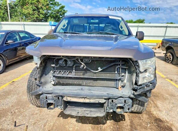 1FTEW1EP7GKE55491 2016 FORD F150 Коричневый Вид спереди